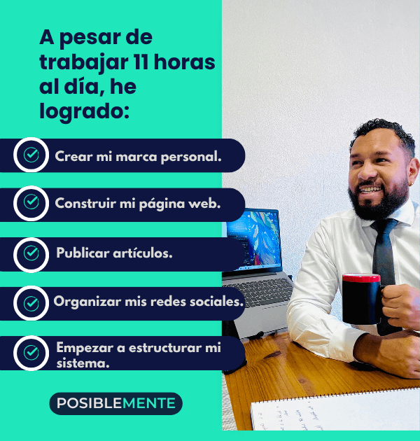 Logros en partner 360 a pesar de trabajas 11 horas al dia